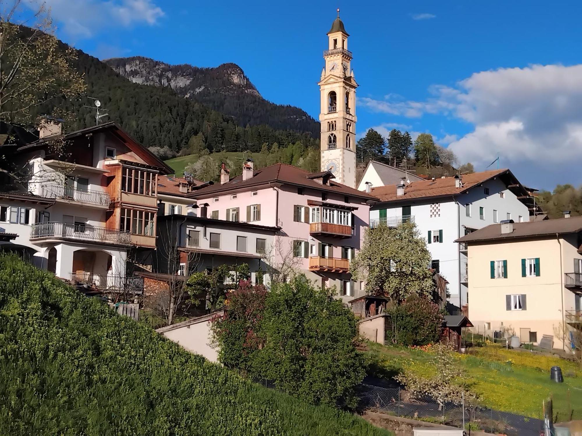 Ferienwohnung Casa Micei Teser im Fleimtal Exterior foto